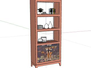 新中式展示柜
