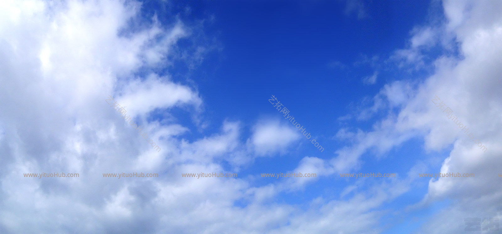 晴天 蓝天白云 天空高清素材贴图