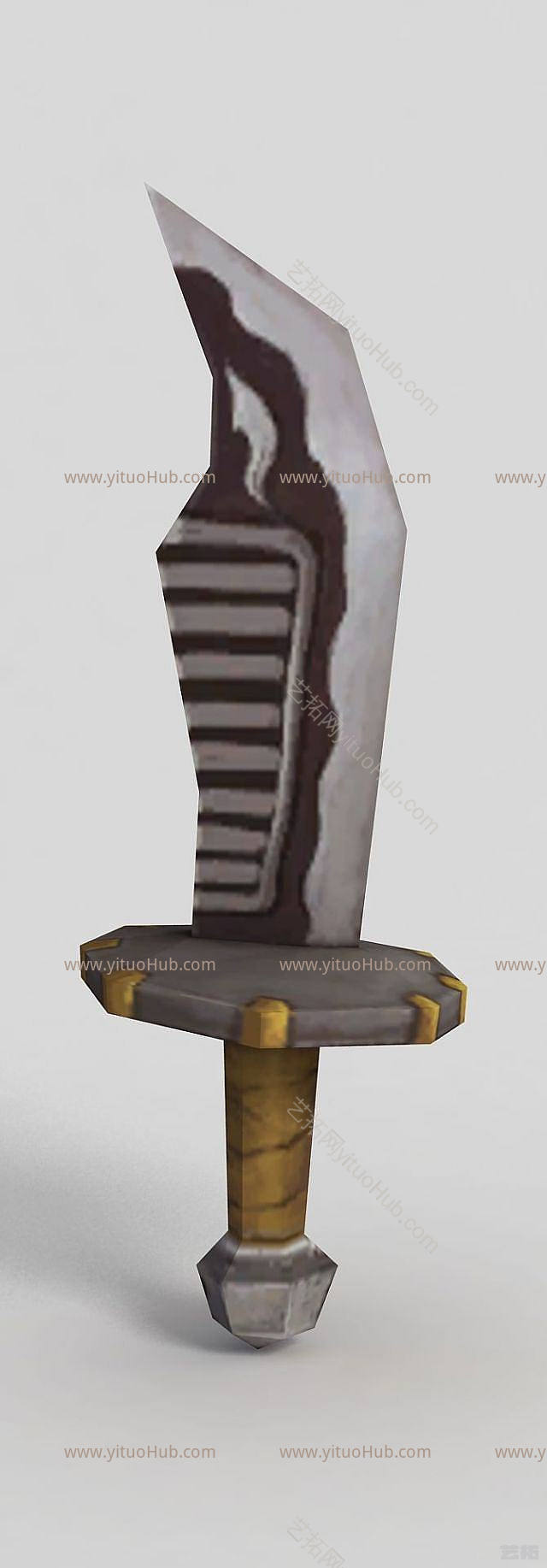 现代龙之谷游戏武器模型