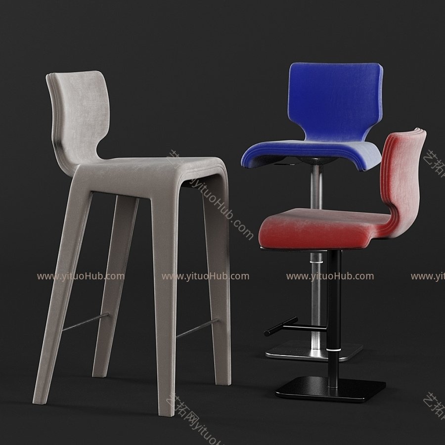 现代Roche Bobois CHABADA 凳子