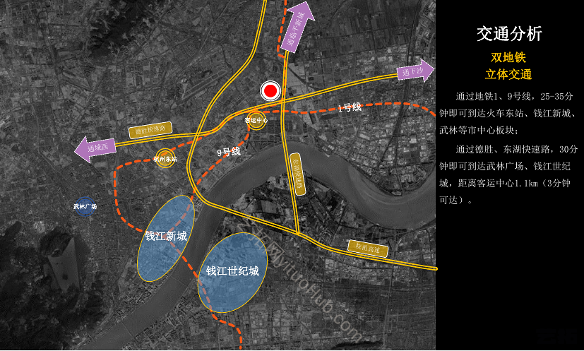 杭州市余杭区九乔商贸城地块