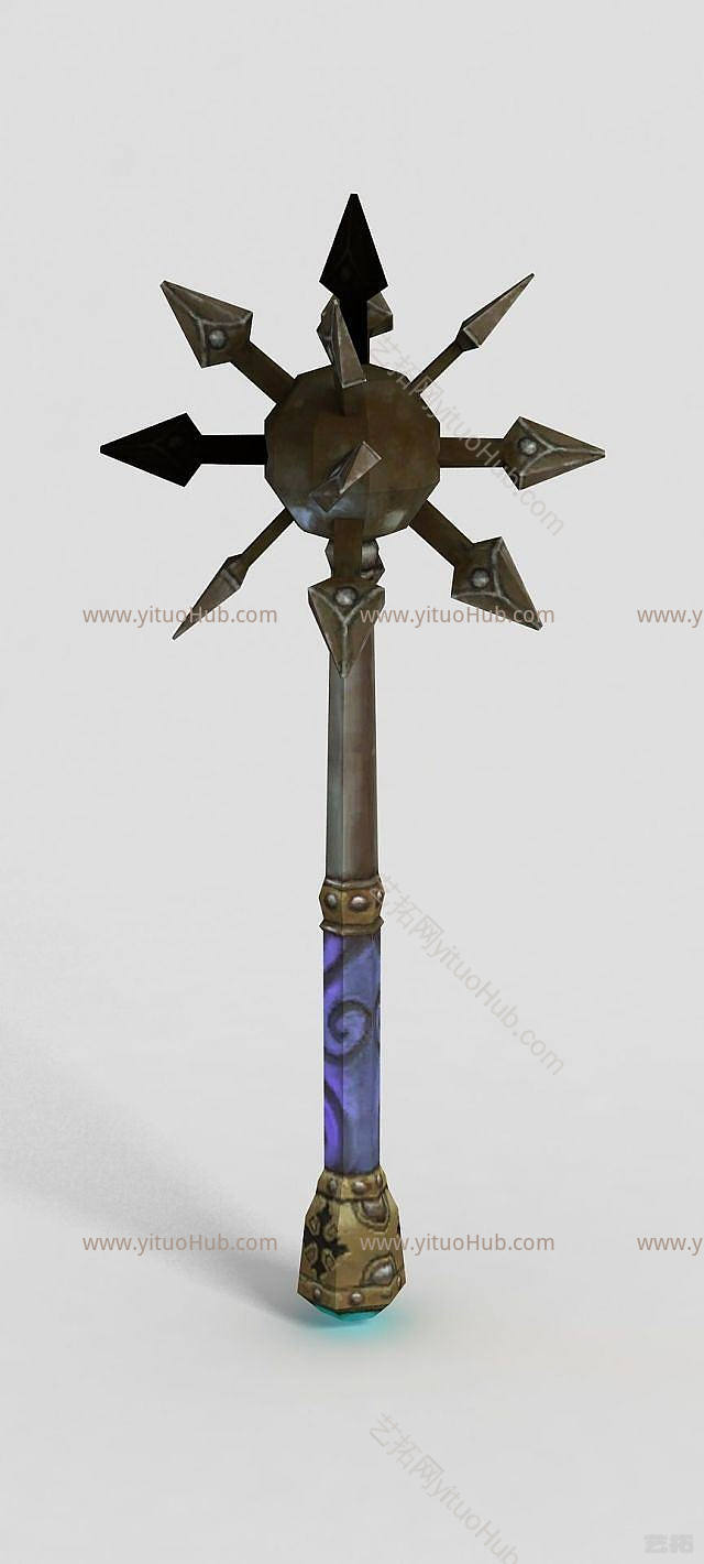 现代龙之谷游戏武器模型