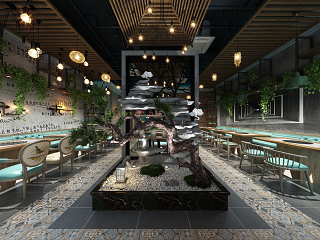 工业风火锅店 LOFT 工业风