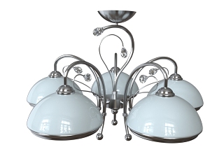 现代吊灯827 / 5pf-whitechrome Idlamp