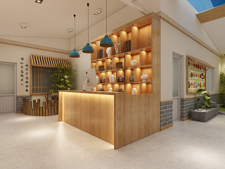 新中式茶叶店