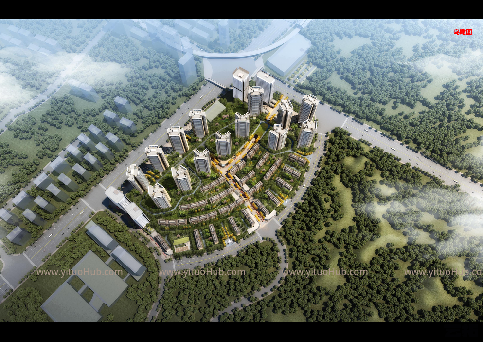 电建重庆龙洲湾地块概念规划设计