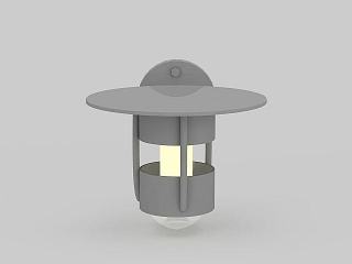 现代复古壁灯模型