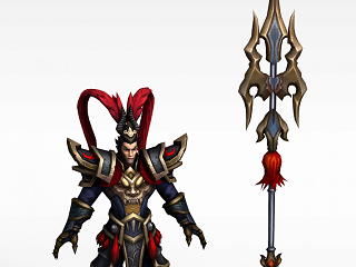 现代LOL嘉文四世德玛西亚皇子模型