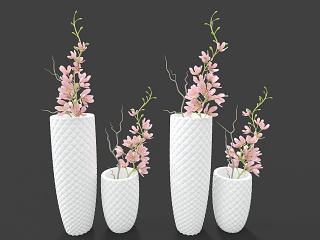 现代装饰花瓶模型