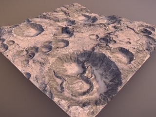 现代山脉地形