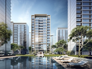 现代上海仁恒小区建筑 上海天华建筑设计