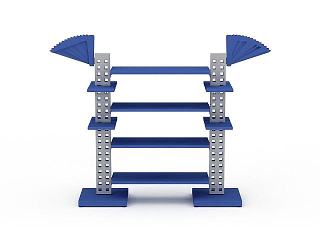现代商场设施模型