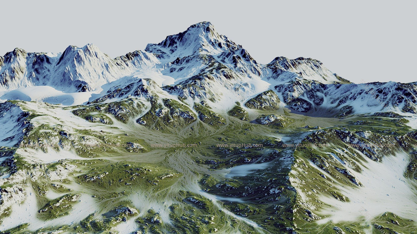 现代青山山脉