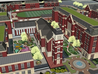 英伦风中小学校