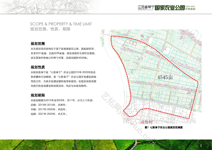 七彩阜宁农业公园总体规划