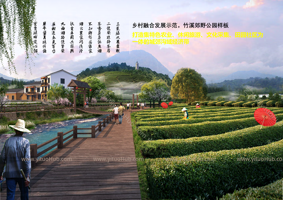 湖北省竹溪县洛阳河综合示范区乡村振兴发展规划