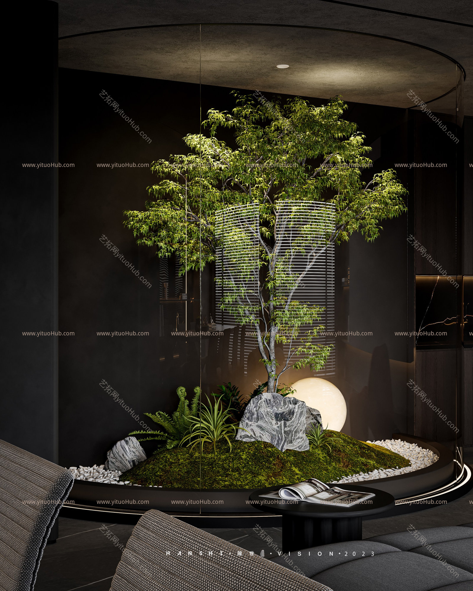 现代极简大平层 瀚世表现                     