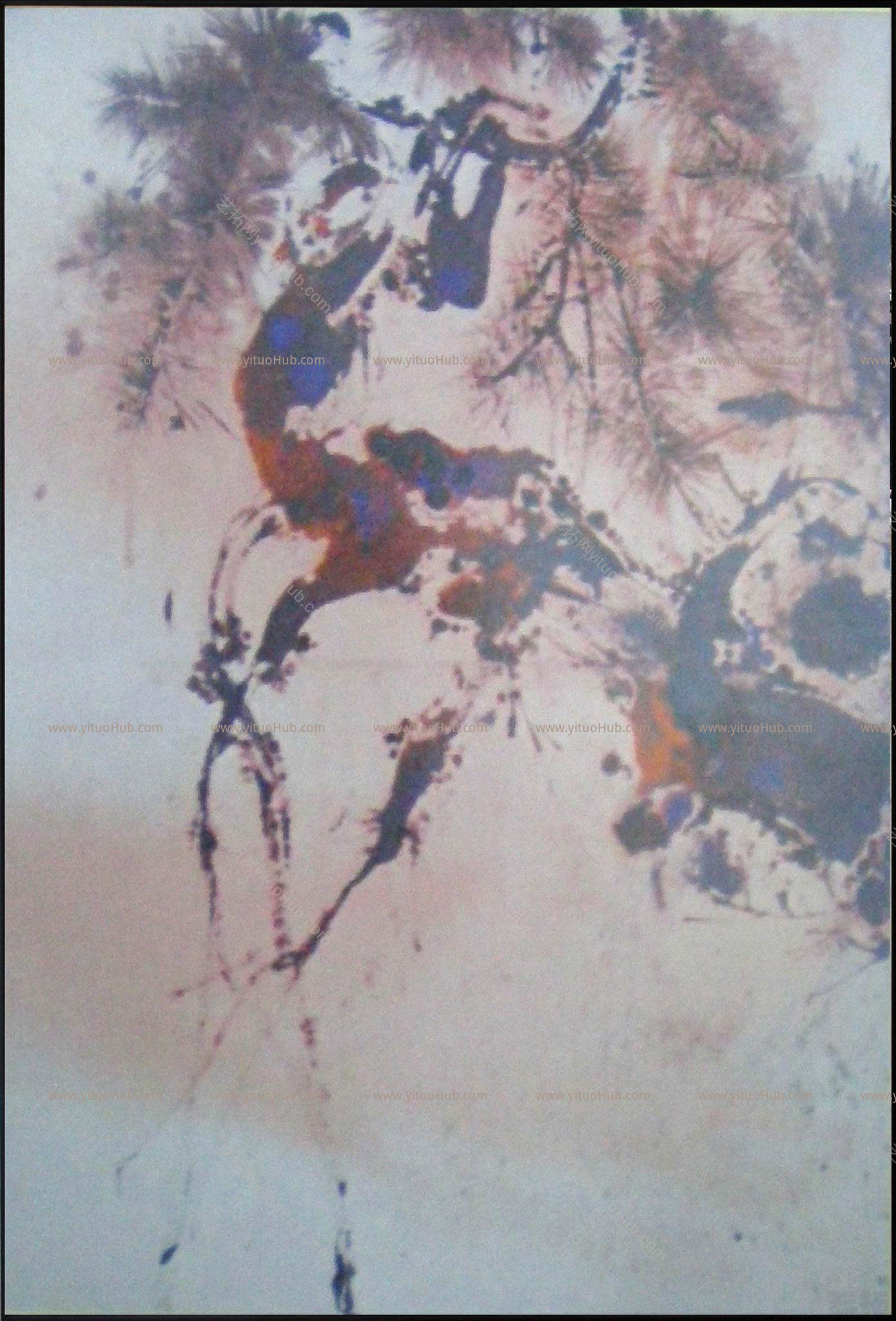 中式梅花装饰画