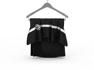 现代运动衣服模型