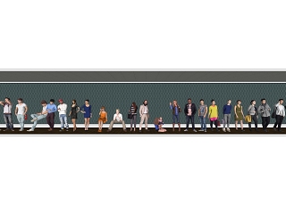 3D人物组合