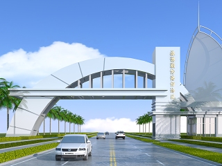 现代大门