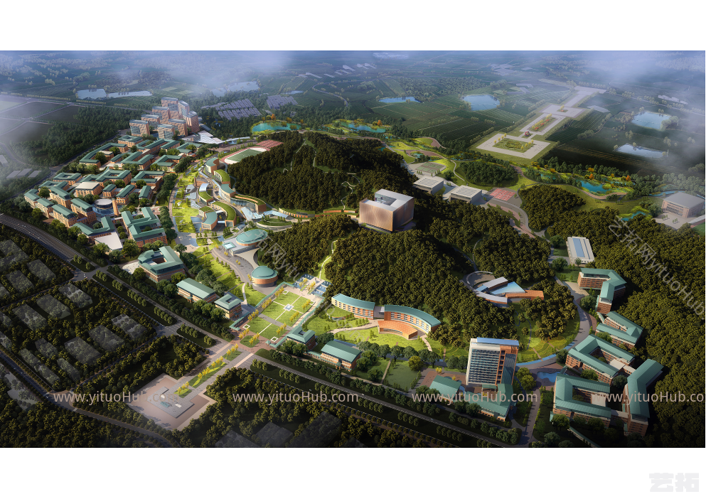 中山大学深圳建设工程项目总体规划和一期工程建筑设计标标段方案文本
