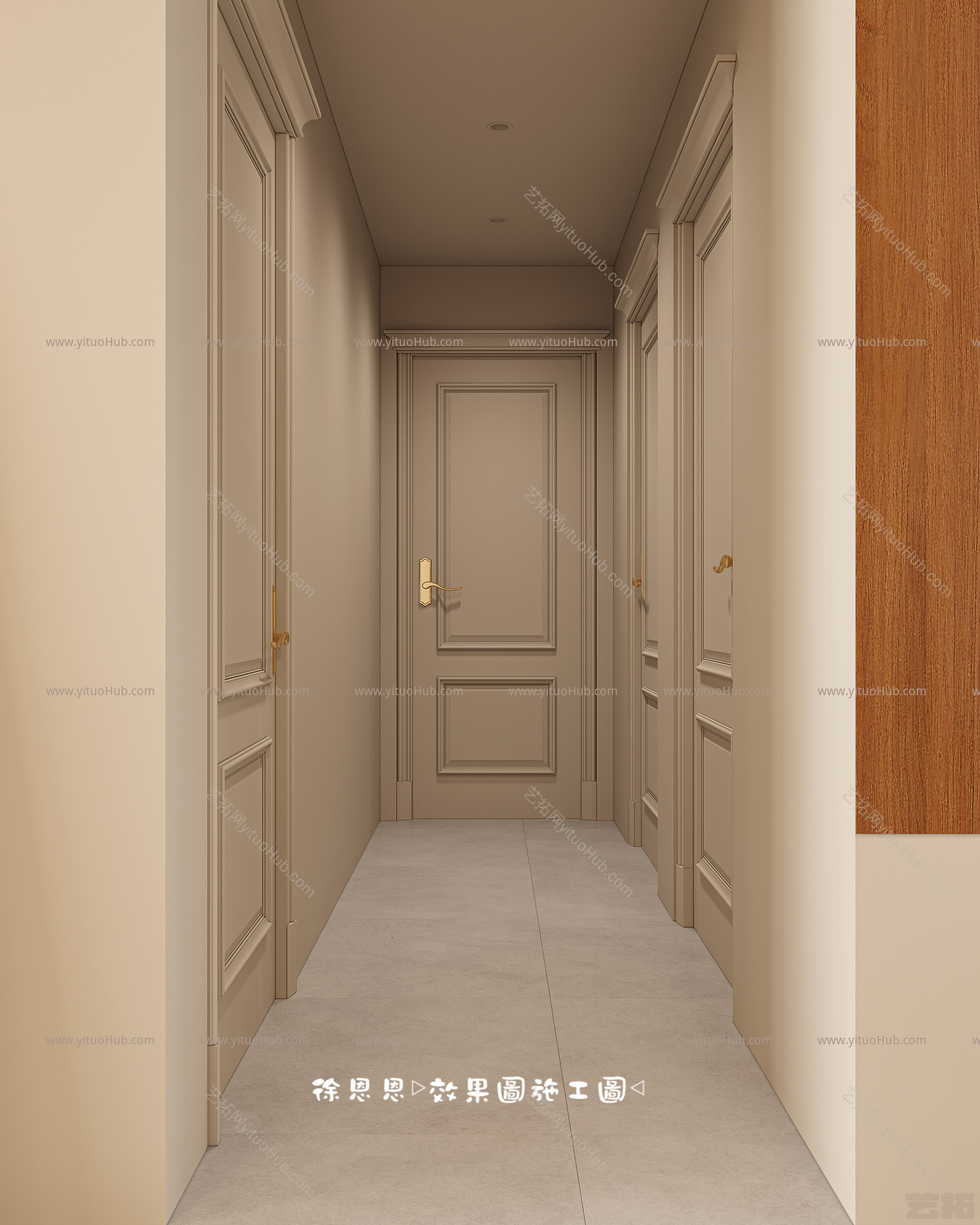 现代中古风家装空间