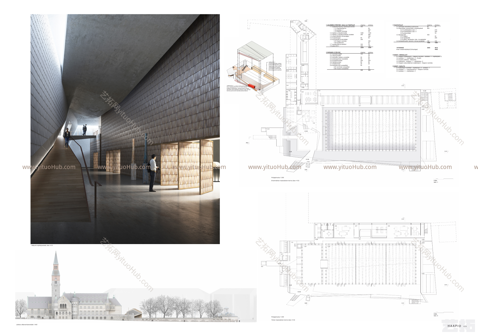 Haapio芬兰国家博物馆扩建竞赛