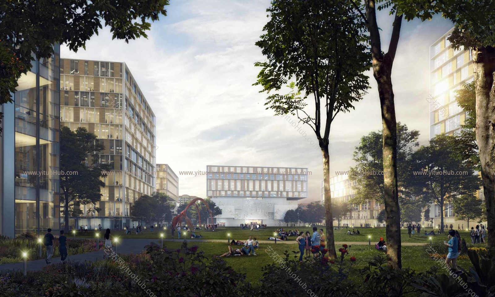 商业建筑效果图