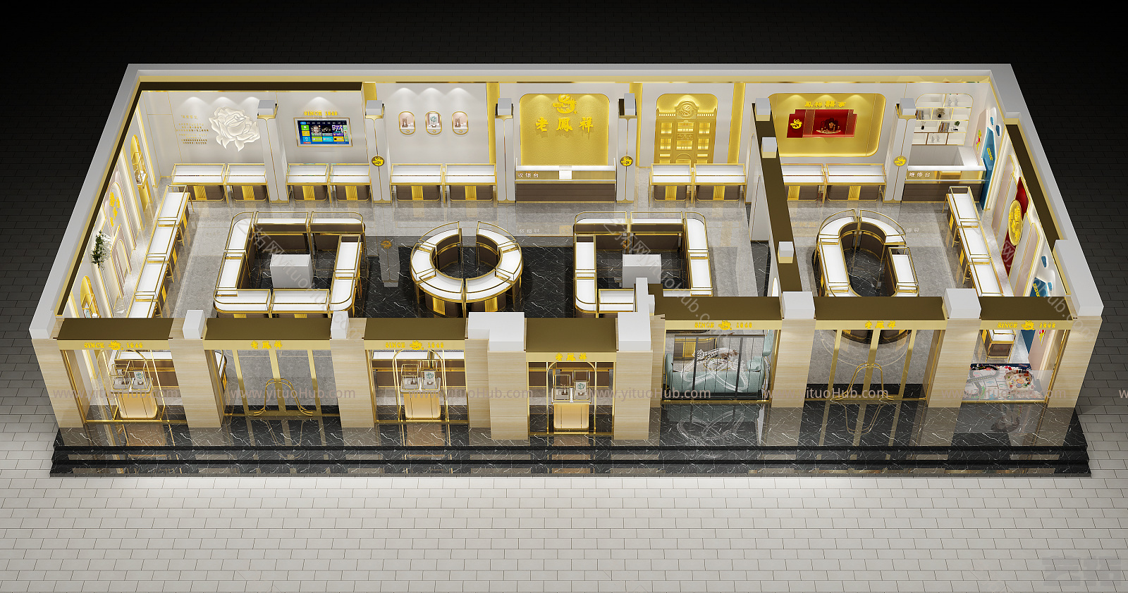 现代珠宝店