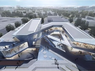 现代售楼处建筑 展览艺术馆建筑 商业建筑 多层办公楼