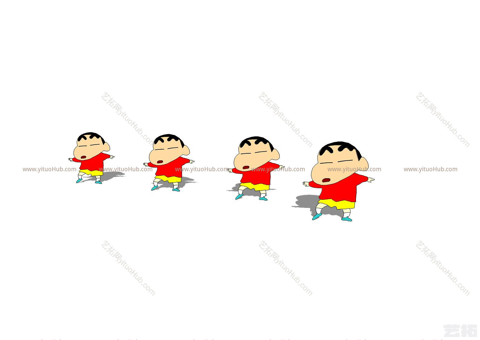 人物 搞笑 动漫 单人 儿童