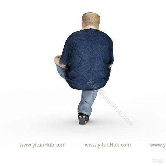 现代人物男人模型