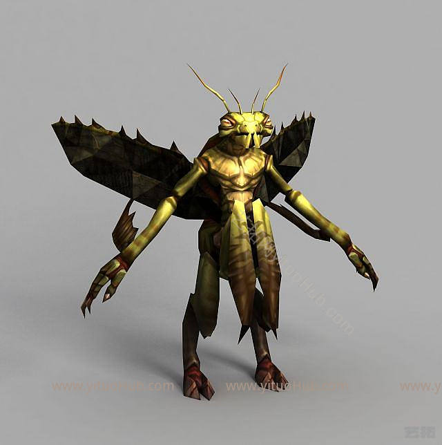 魔兽世界游戏角色模型