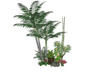 室外工装绿植景观