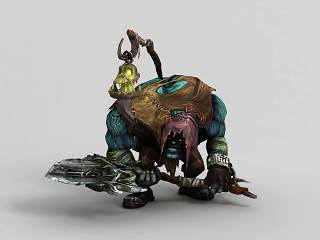 现代LOL约里克掘墓者模型