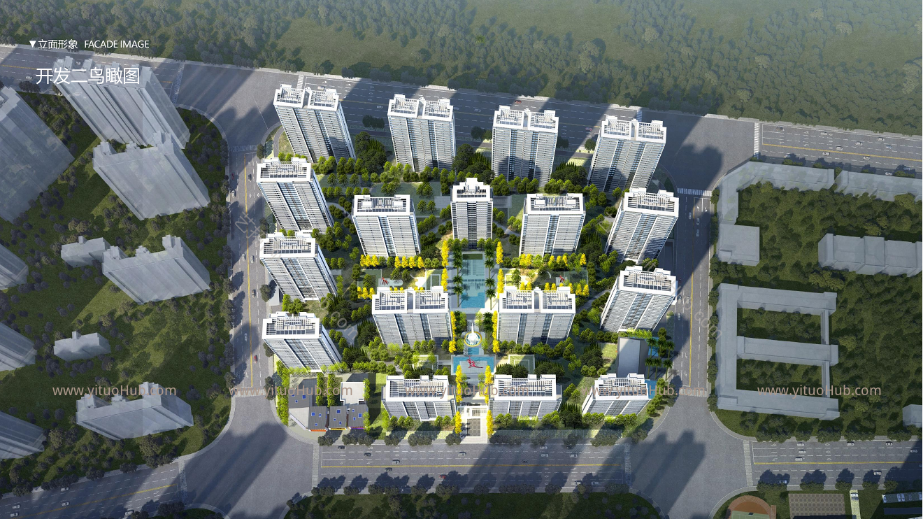 越秀·郑州路砦项目建筑方案设计