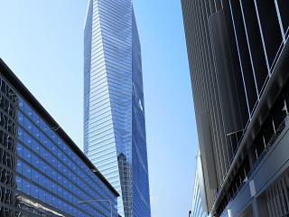 现代商业区 高层办公楼