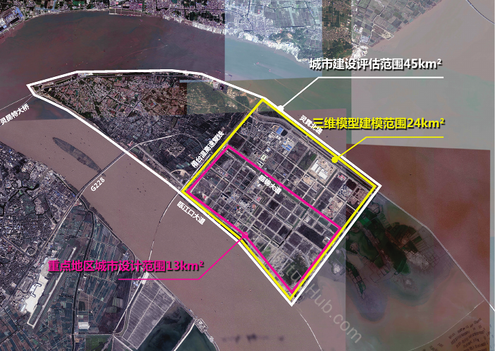 温州瓯江口产业集聚区重点地区城市规划