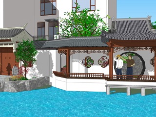 中式庭院景观