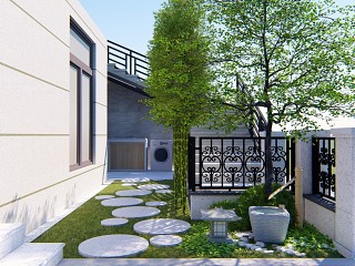 现代庭院花园