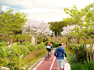 公路绿地景观改造效果图 01