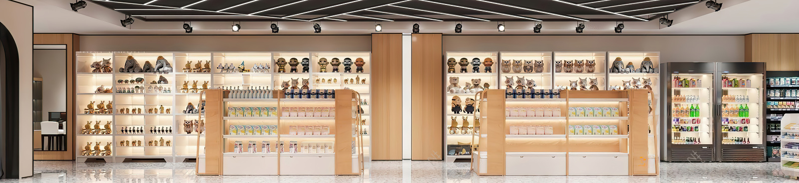 现代玩具礼品店