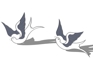 燕子雕塑