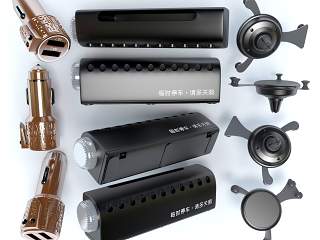 现代手机支架 点烟器 充电器