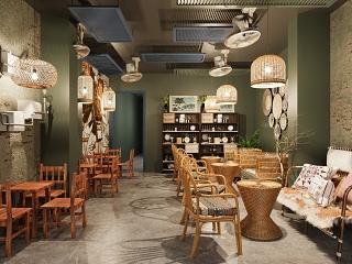 现代咖啡店