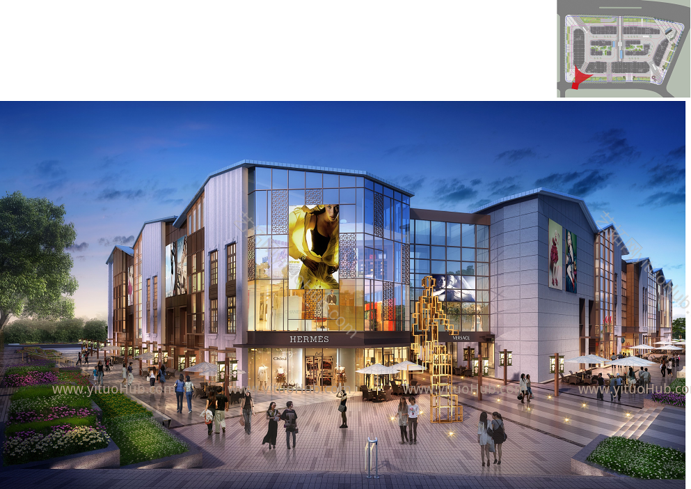 中建光谷之星F地块景观方案设计
