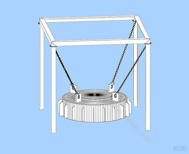 现代电磁除电器模型