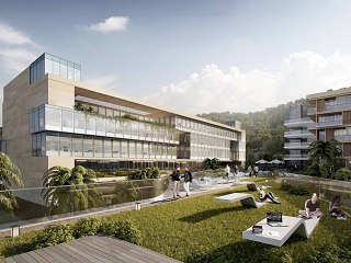 商业综合体建筑效果图