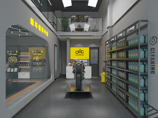 现代机车保养店 汽修店 机车 酷车
